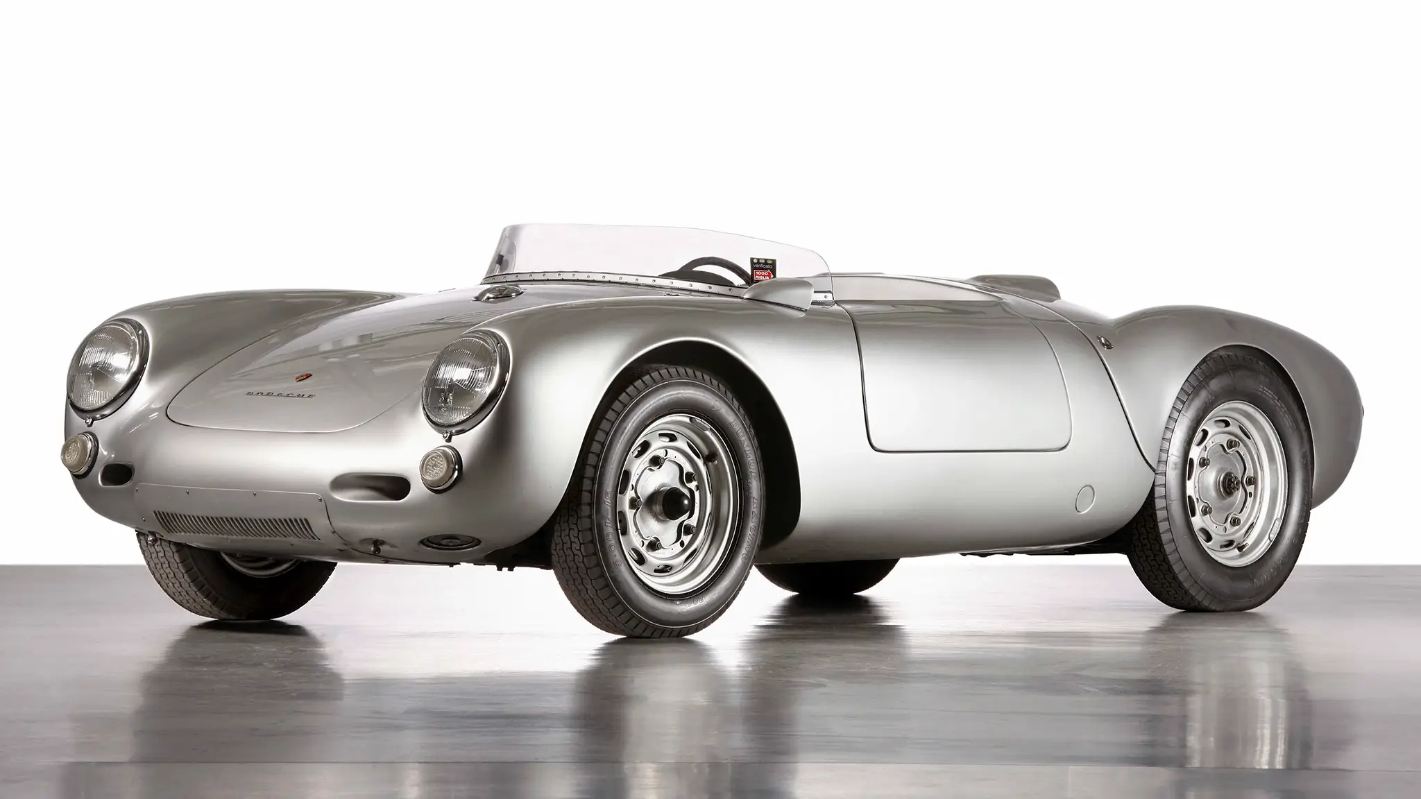 Porsche 550 Spyder - 3/4 de frente