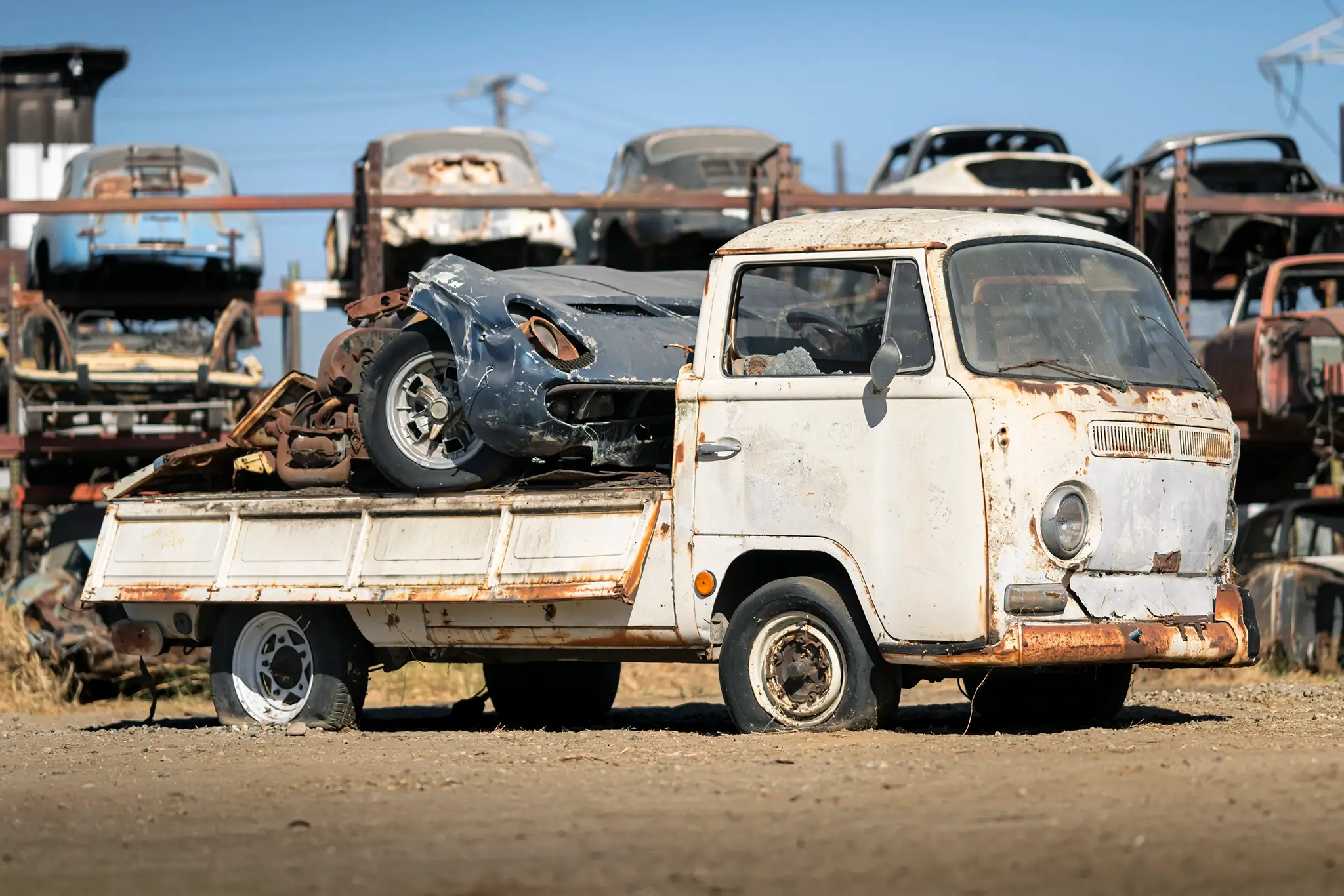 Volkswagen T2 e Lamborghini Miura