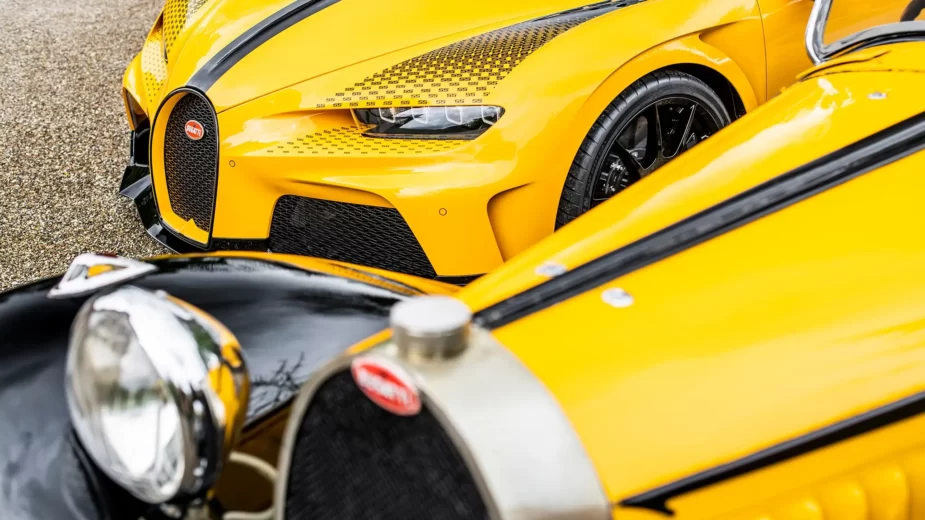 Bugatti Chiron - Homenagem ao T55