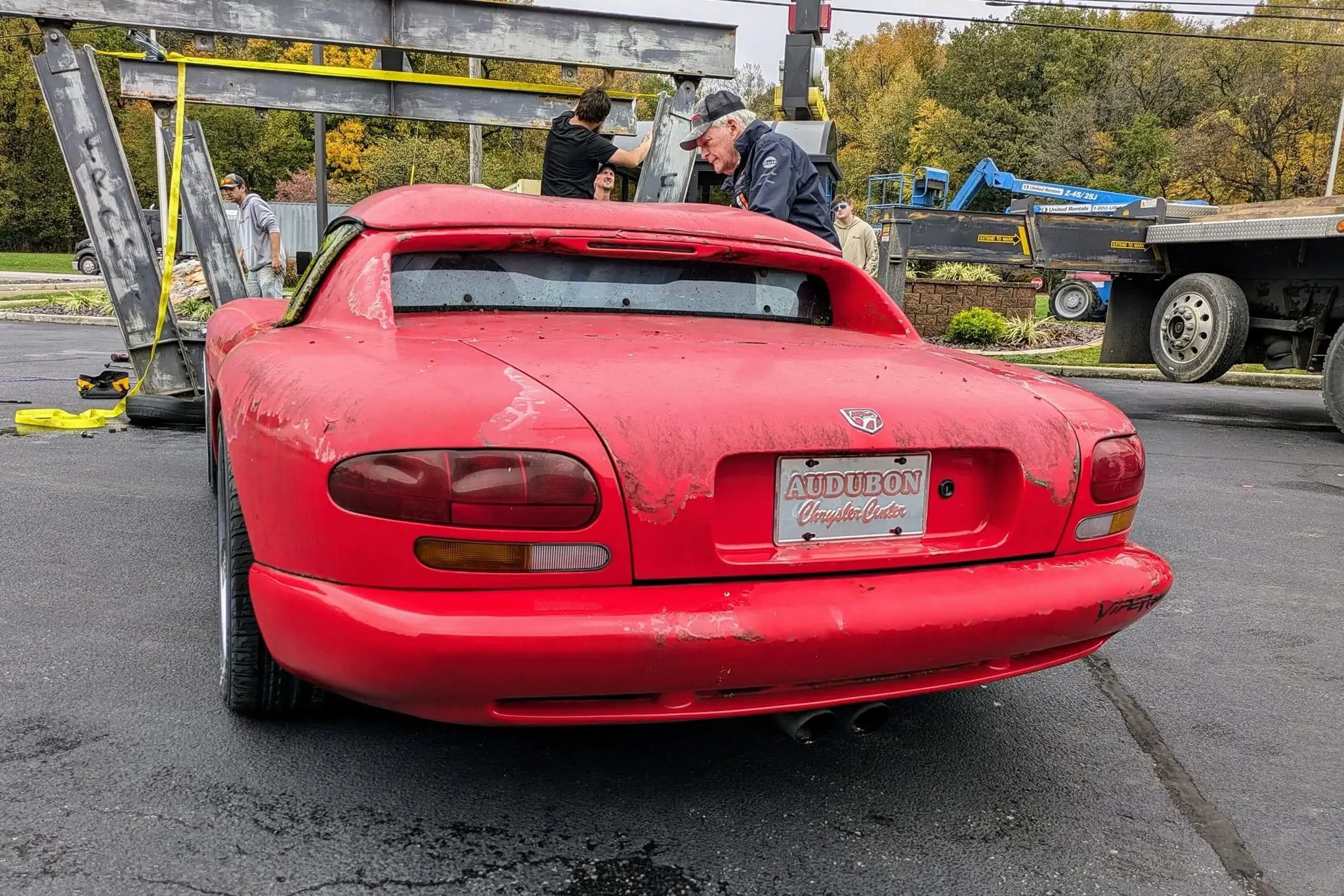 Dodge Viper Audubon Chrysler - traseira