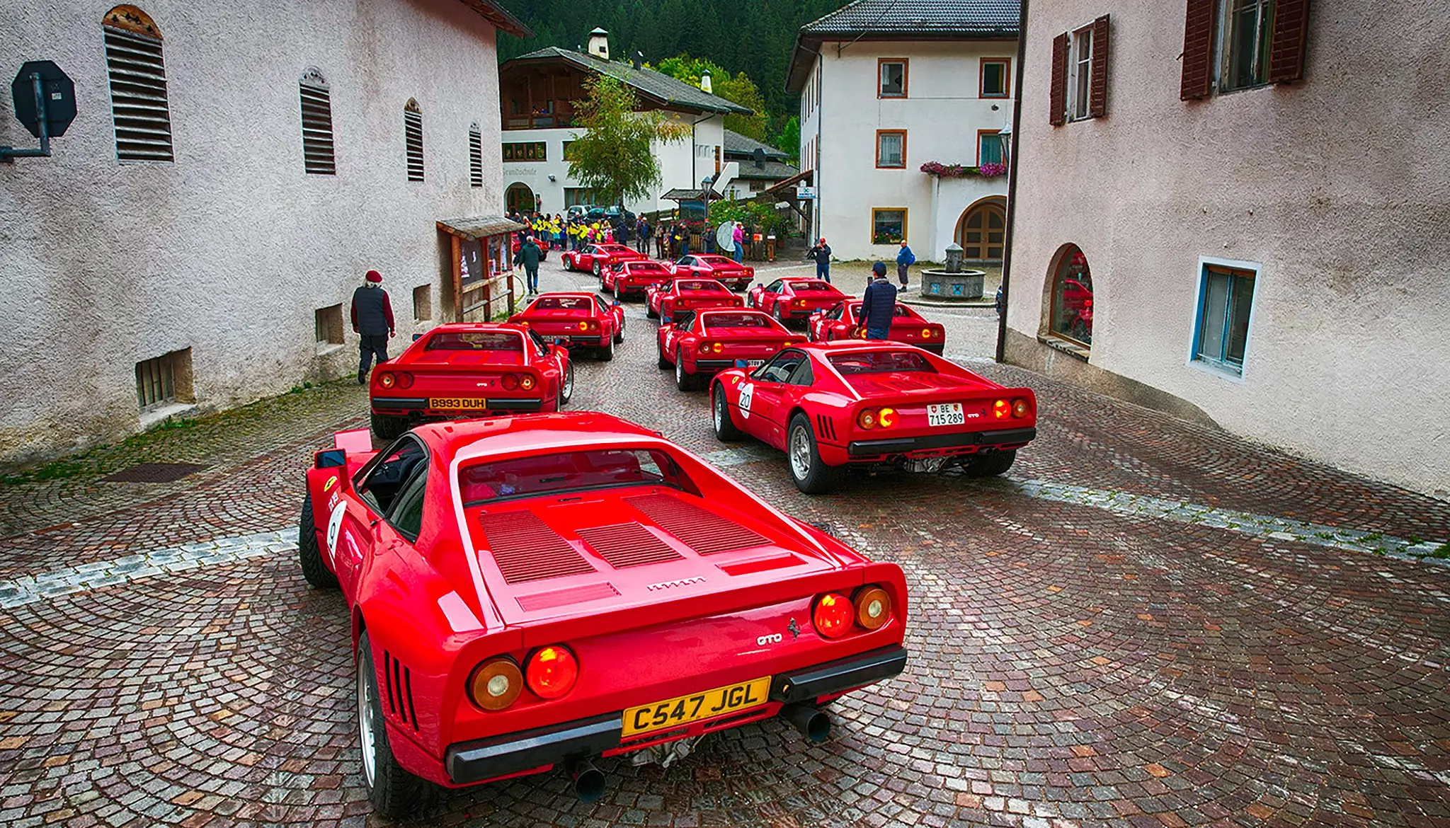 Ferrari 288 GTO Legacy Tour - conjunto