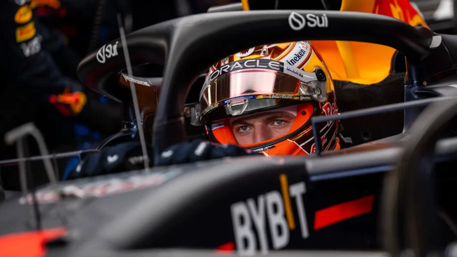 Max Verstappen ao volante