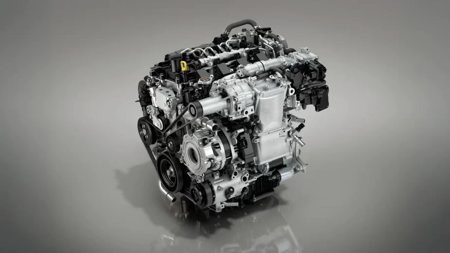 Mazda e-Skyactiv-X motor