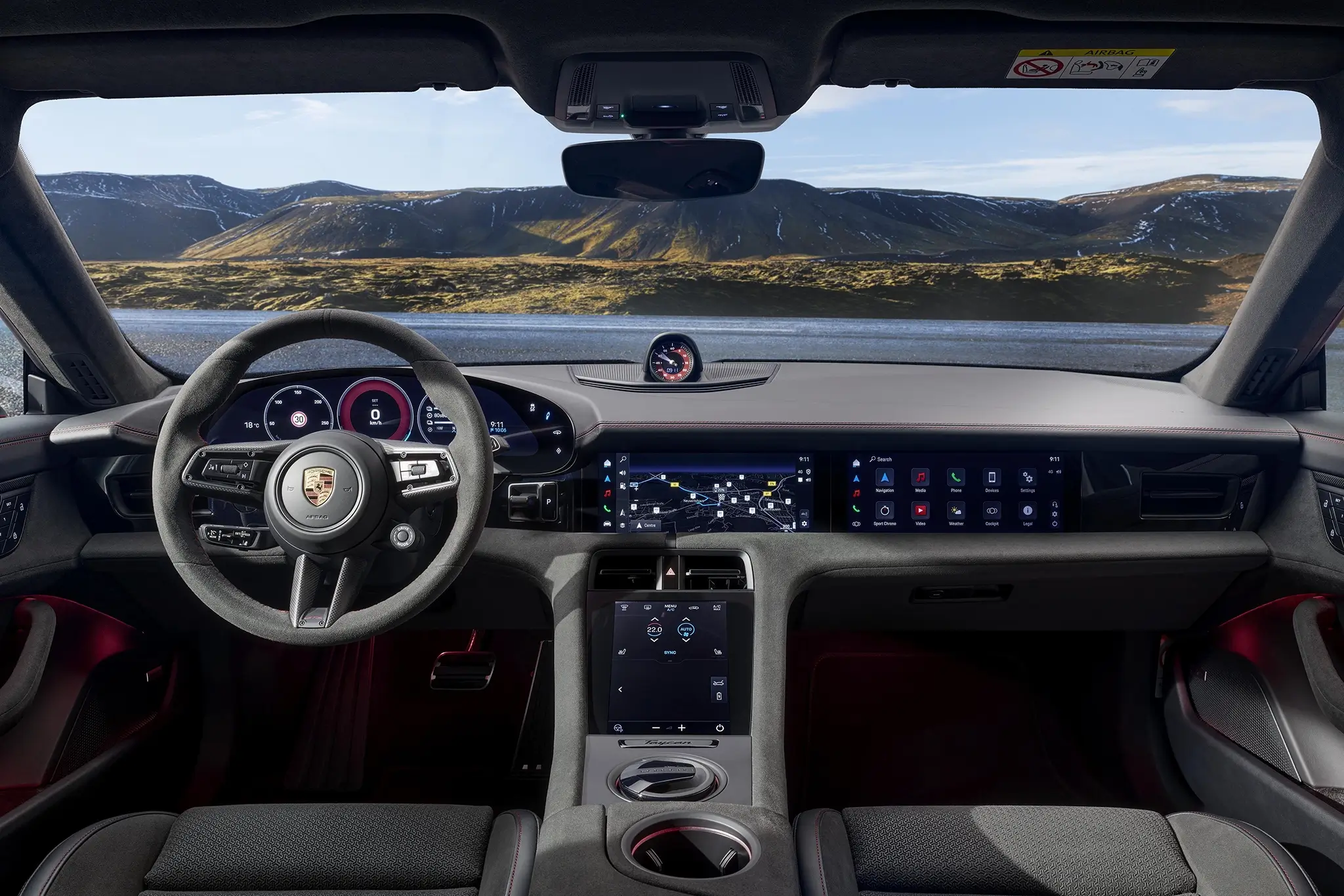 Porsche Taycan GTS - interior