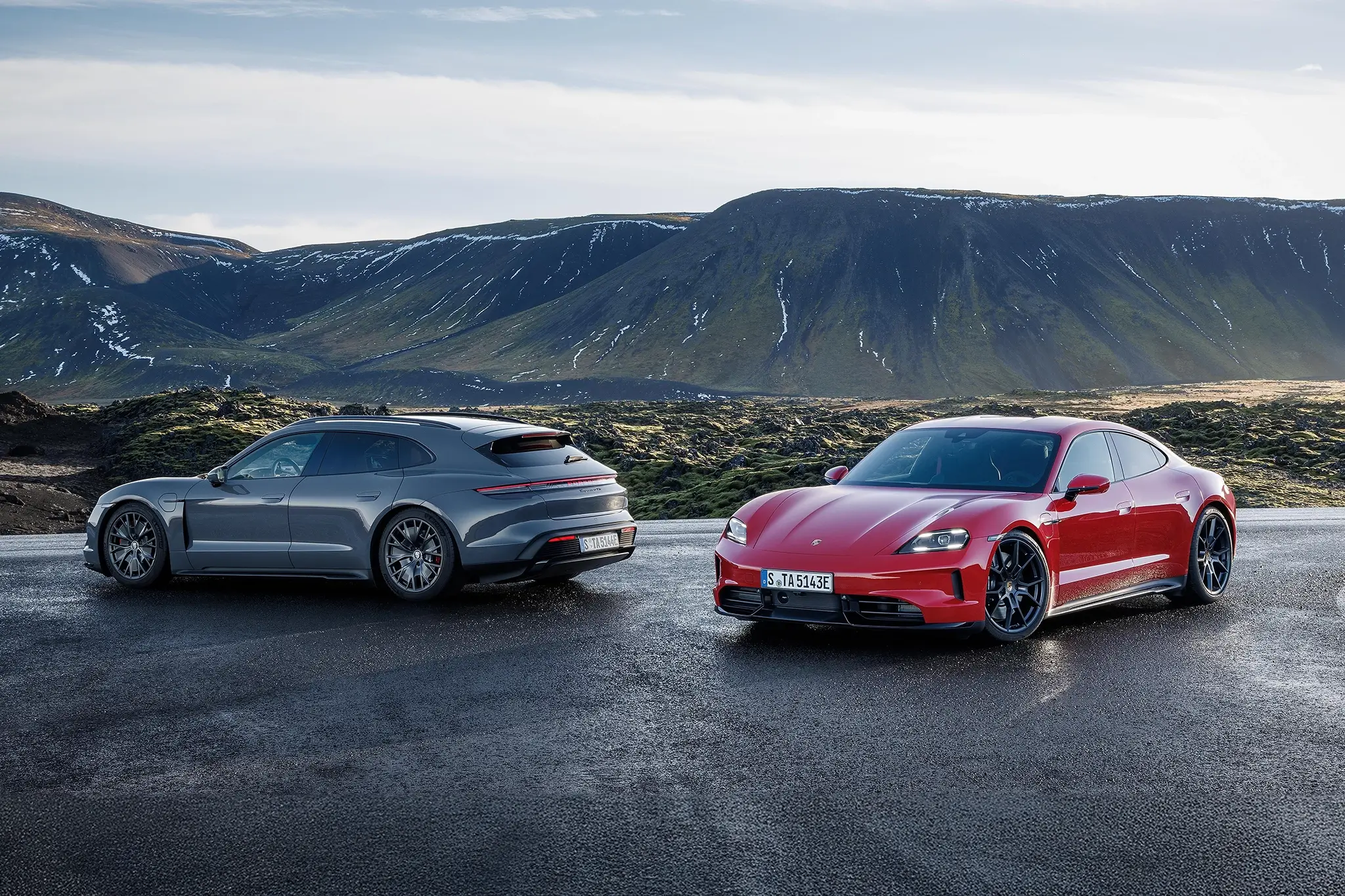 Porsche Taycan GTS - dois formatos de carroçaria