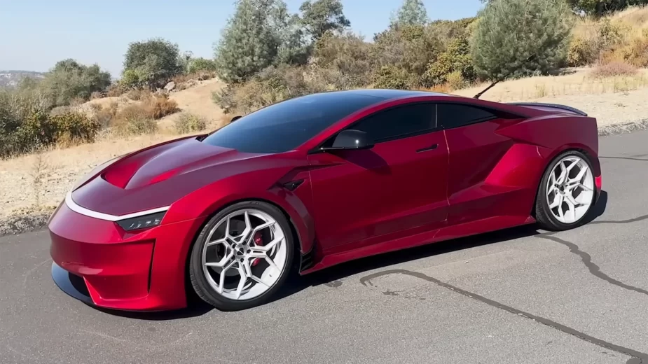 Tesla CyberRoadster - frente