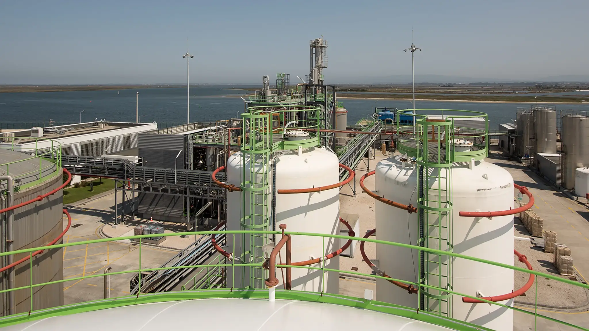 Fábrica de BioDiesel da Prio no Porto de Aveiro