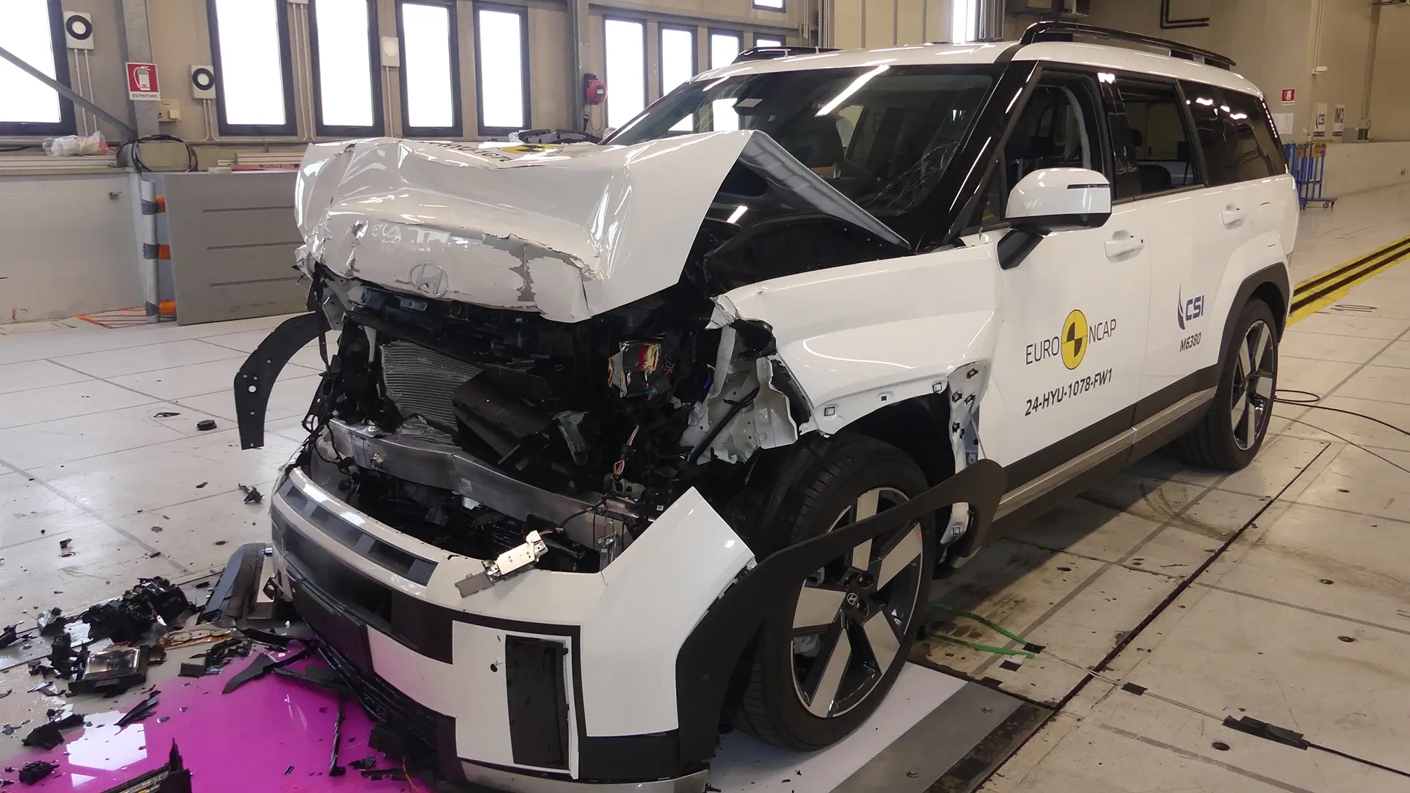 Hyundai Santa Fé - Testes EuroNCAP