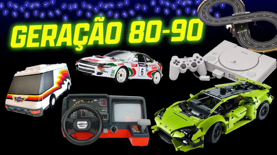 Brinquedos da geração 80 e 90