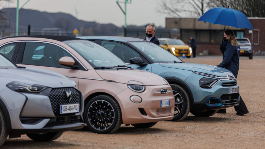 DS 3, Fiat 500 e Citroën C4