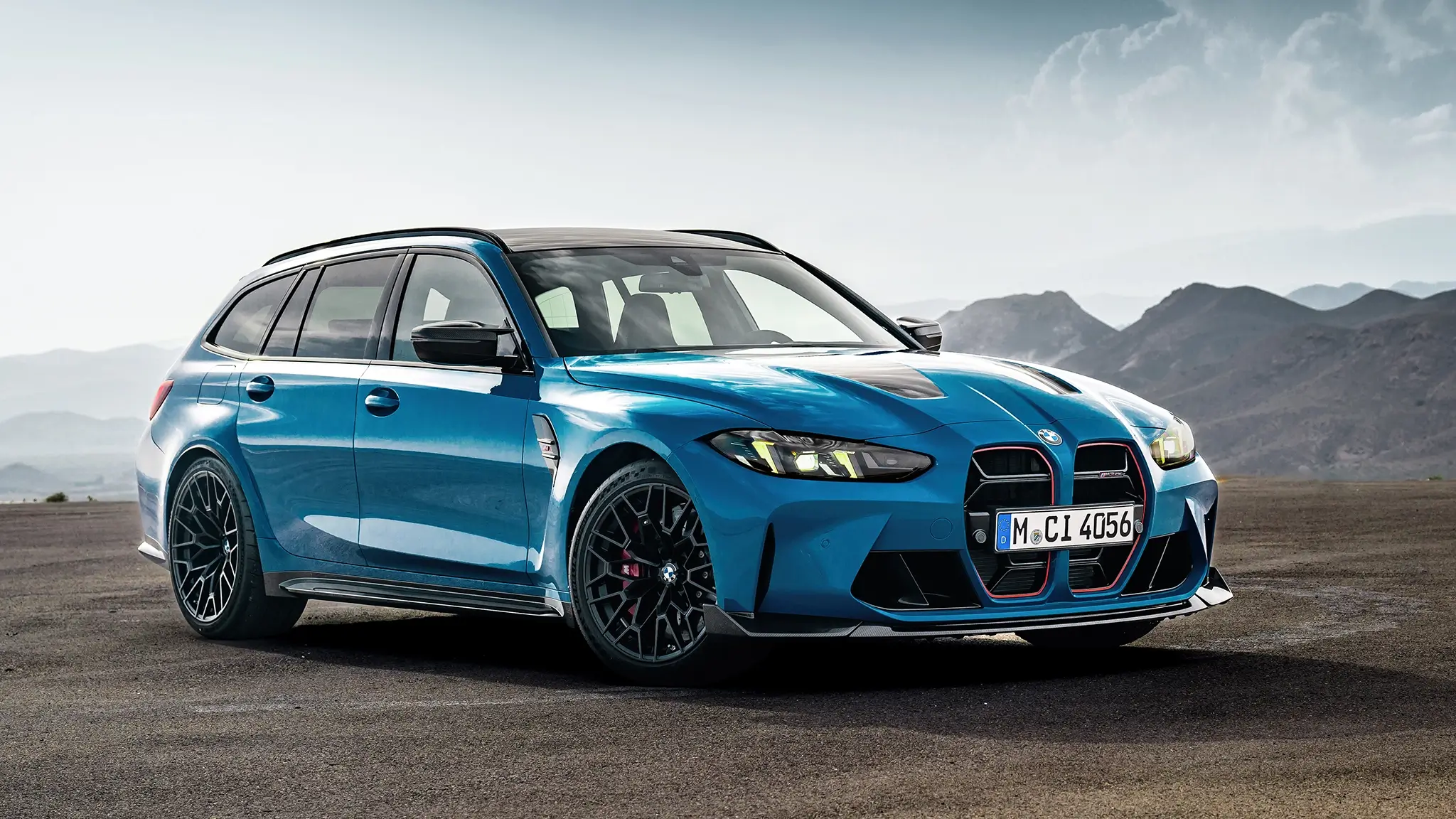 BMW M3 CS Touring - 3/4 de frente