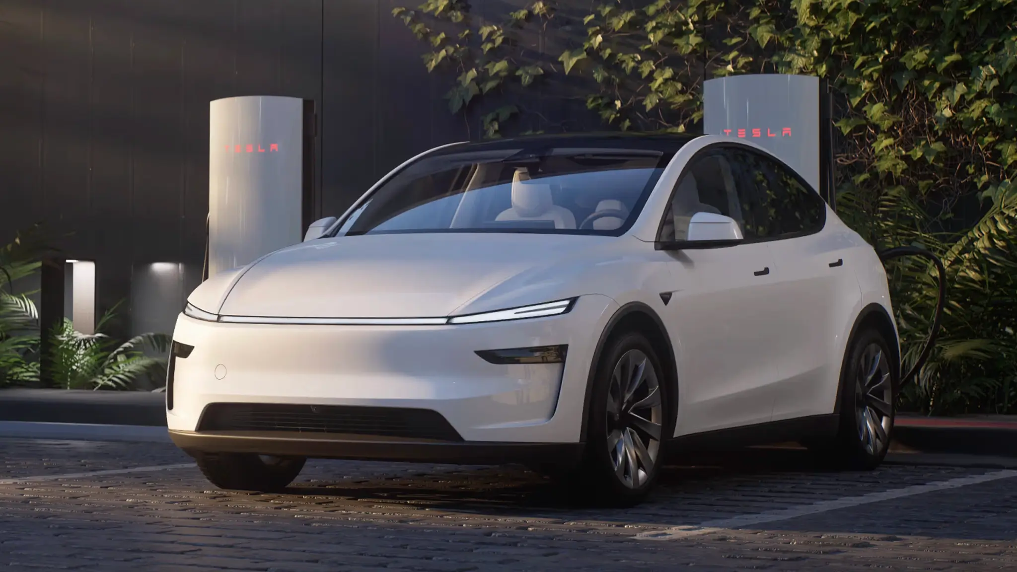 Tesla Model Y - 3/4 de frente