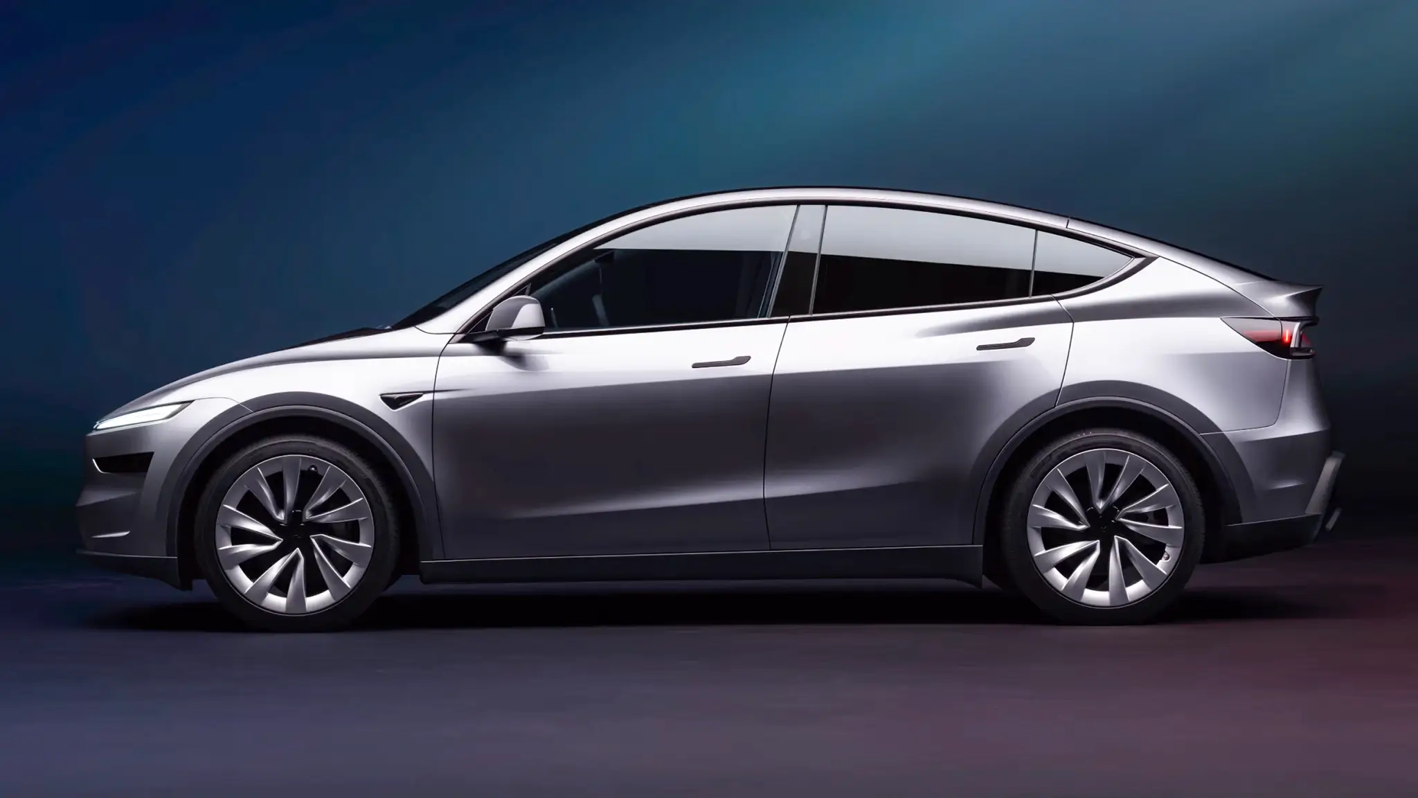 Tesla Model Y - vista lateral