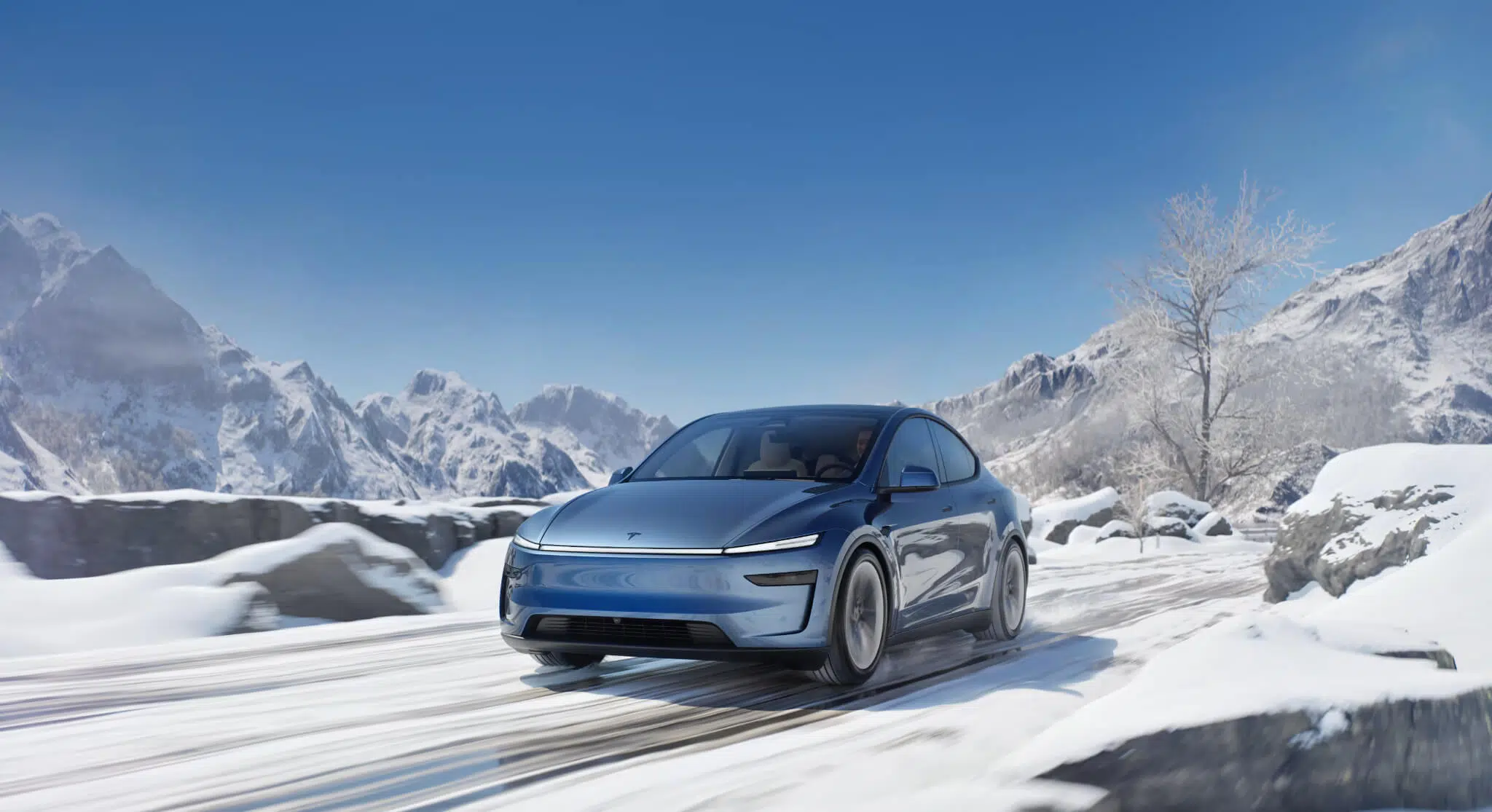 Tesla Model Y 2025 frente