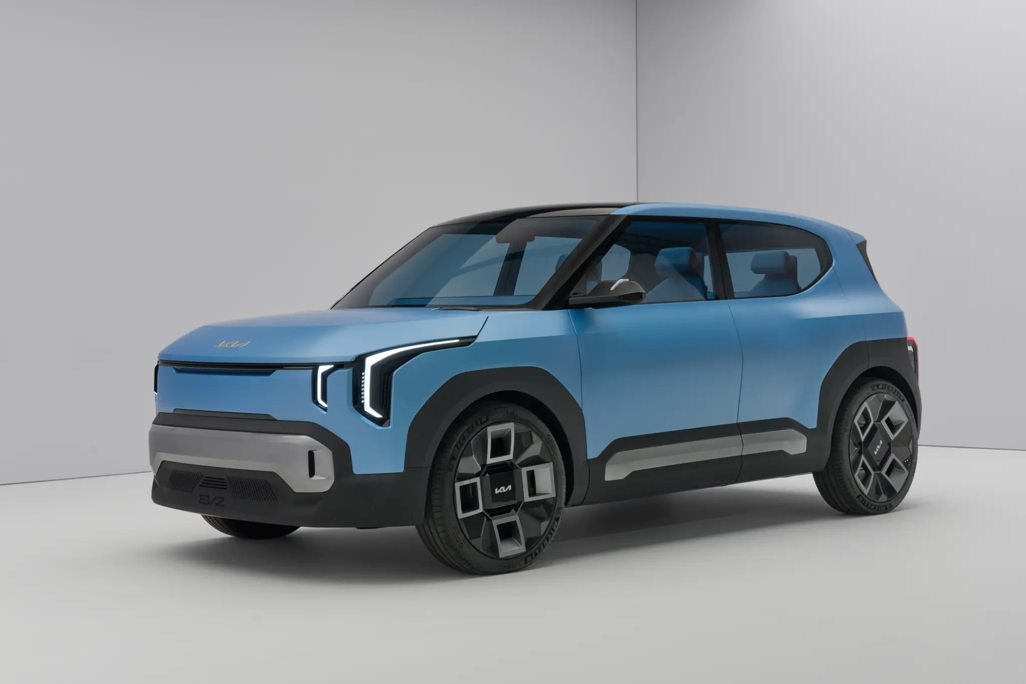 Concept Kia EV2 dianteira 3/4