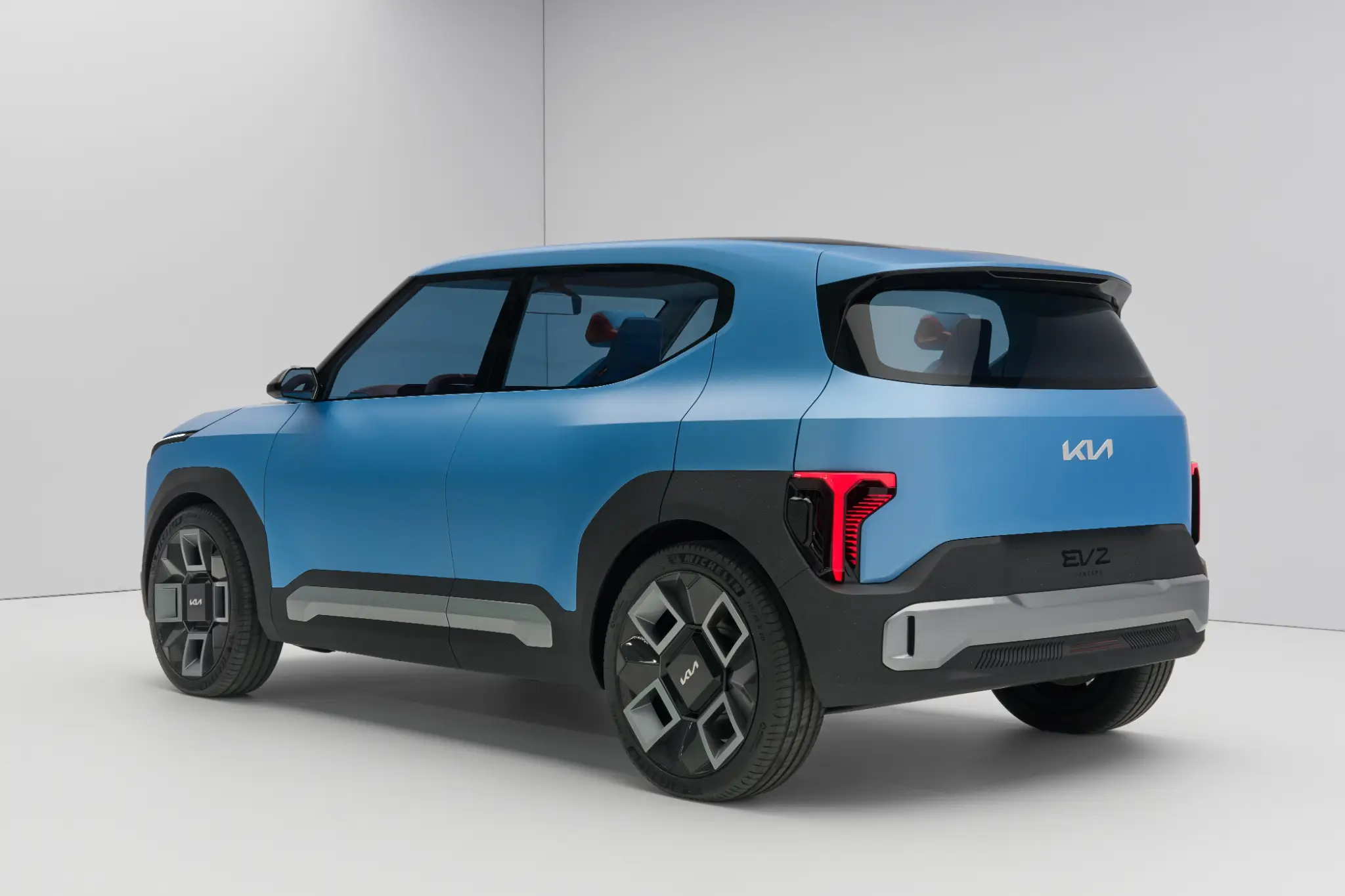 Concept Kia EV2 traseira 3/4