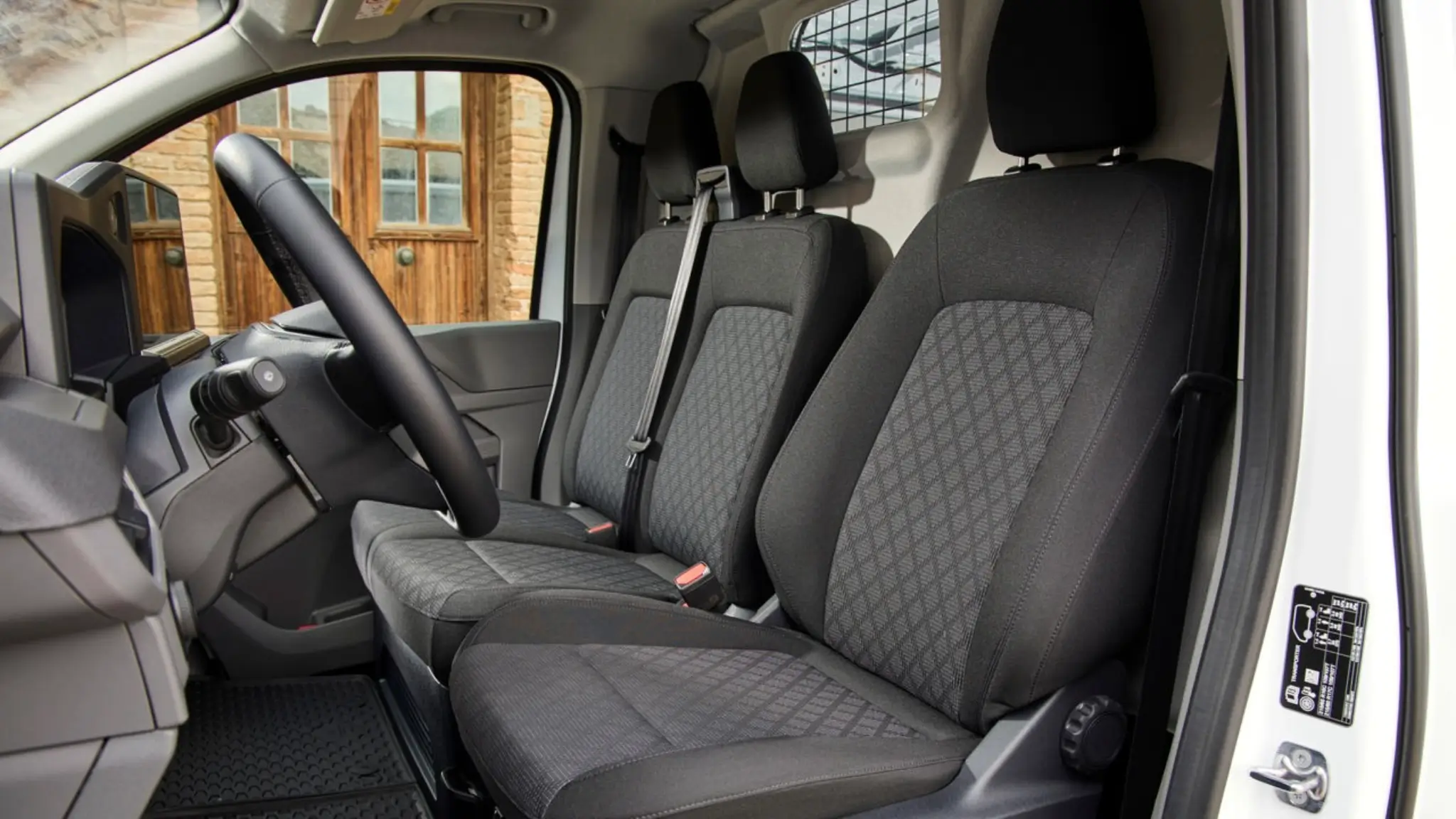 Volkswagen Transporter interior 3 pessoas (opcional)