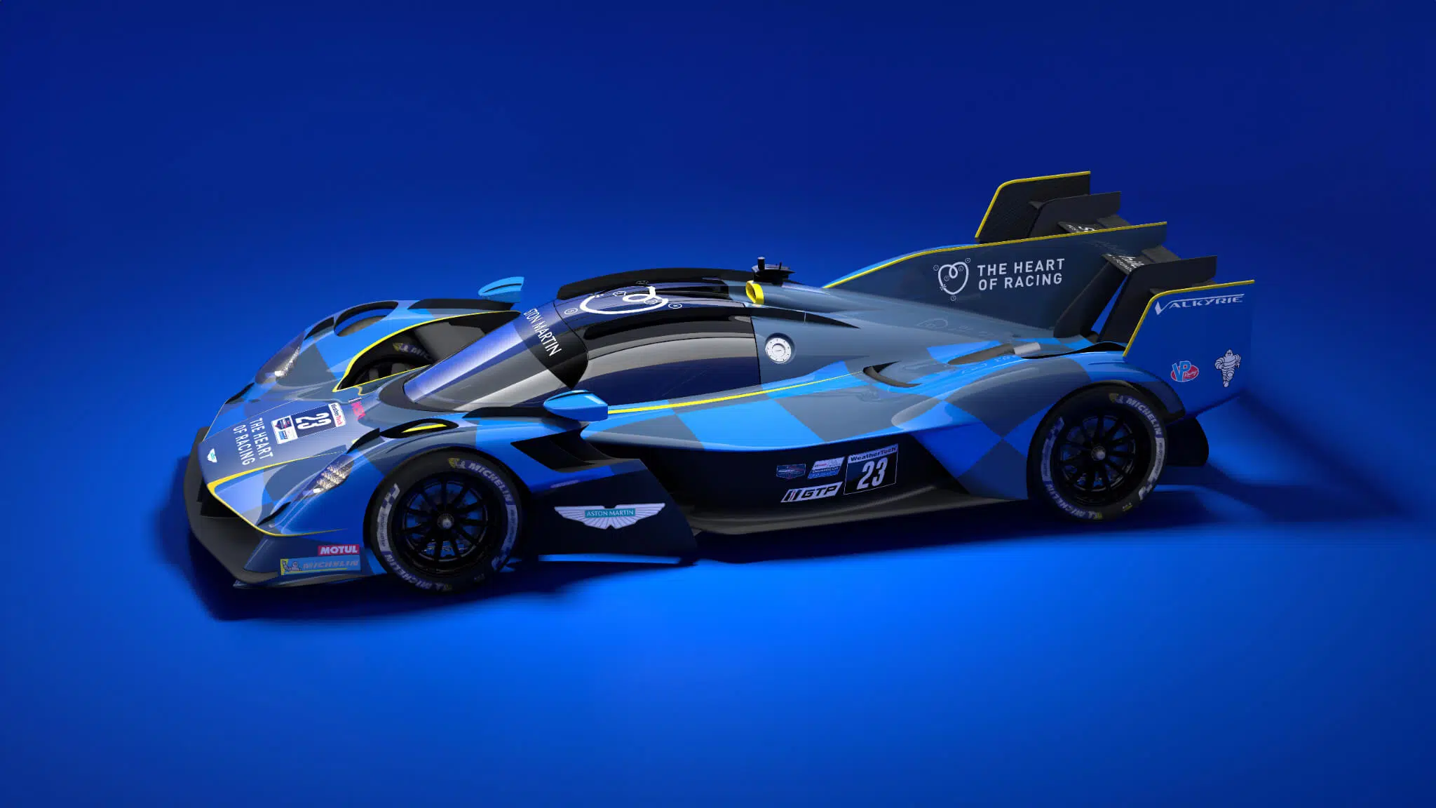 Aston Martin Valkyrie IMSA perfil