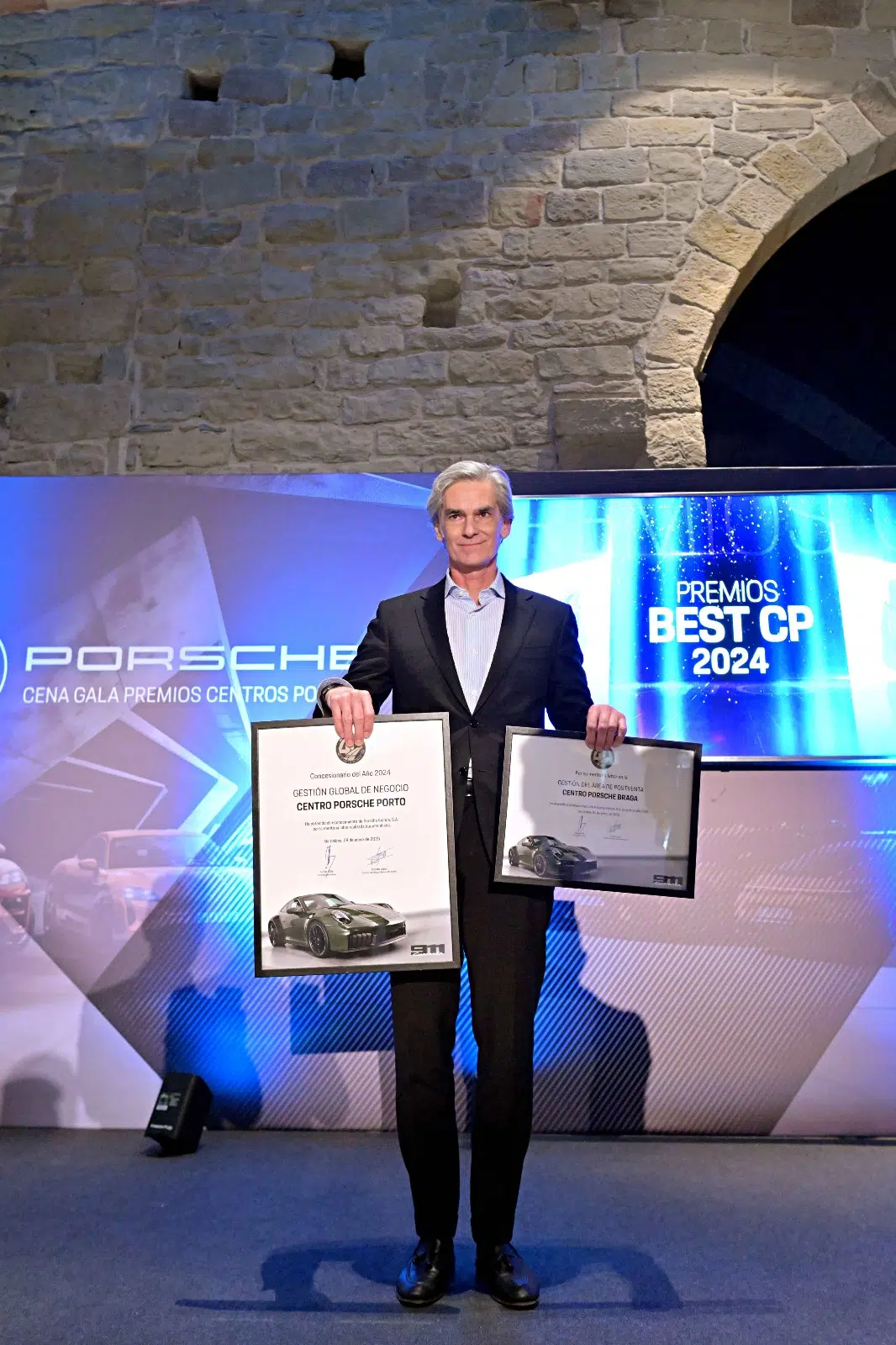 Hugo Ribeiro da Silva, gestor do Centro Porsche Porto