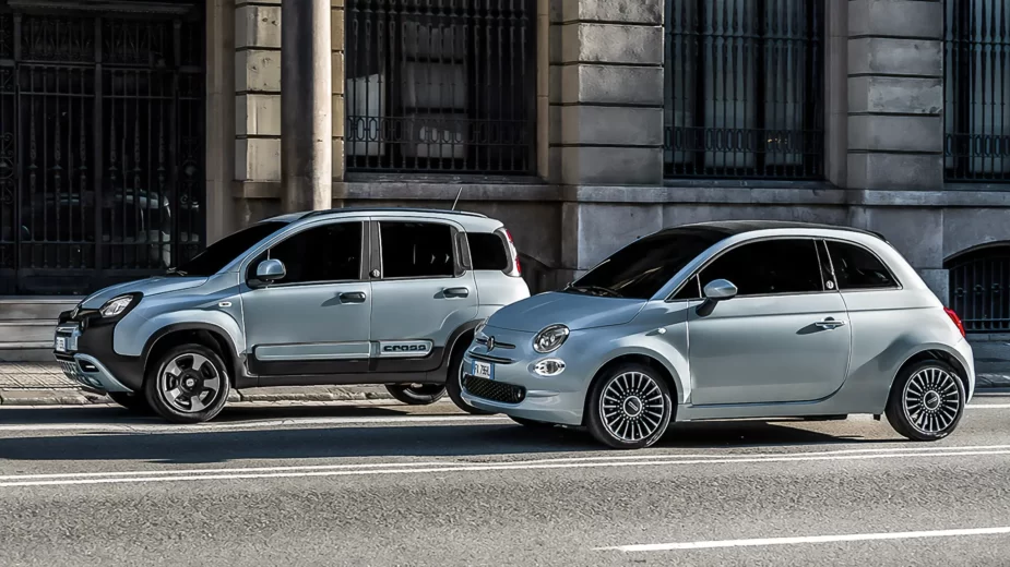 Fiat 500 e Fiat Panda Hybrid (anteriores gerações)