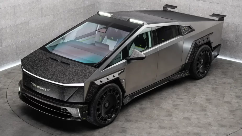 Mansory Elongation - Tesla Cybertruck - 3/4 de frente