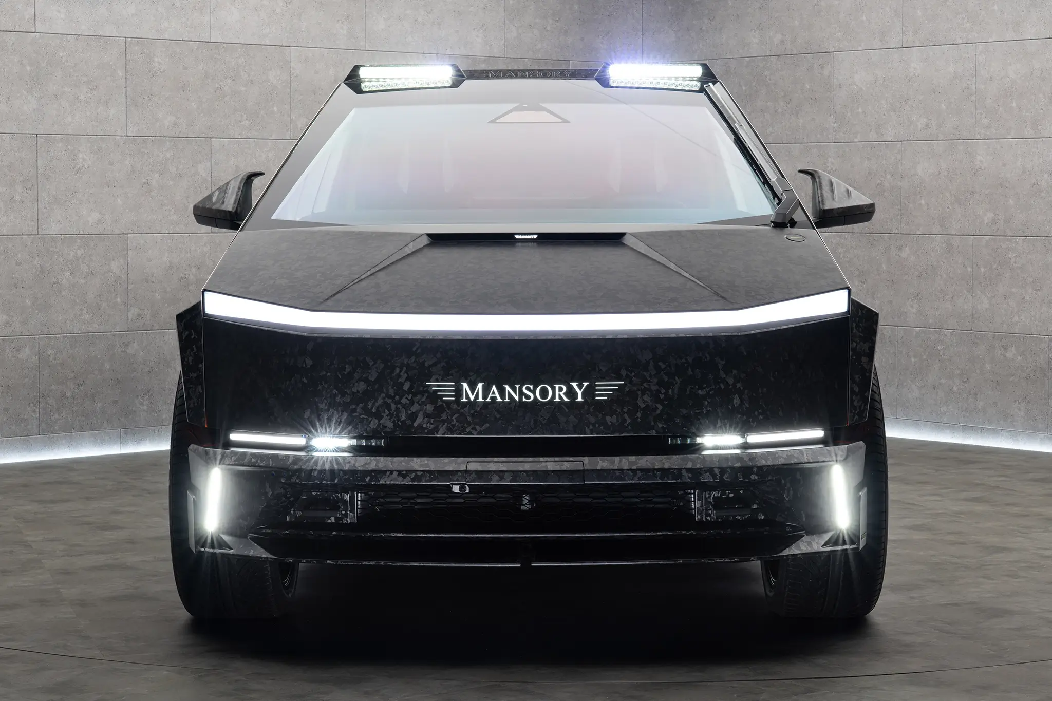 Mansory Elongation - Tesla Cybertruck - frente