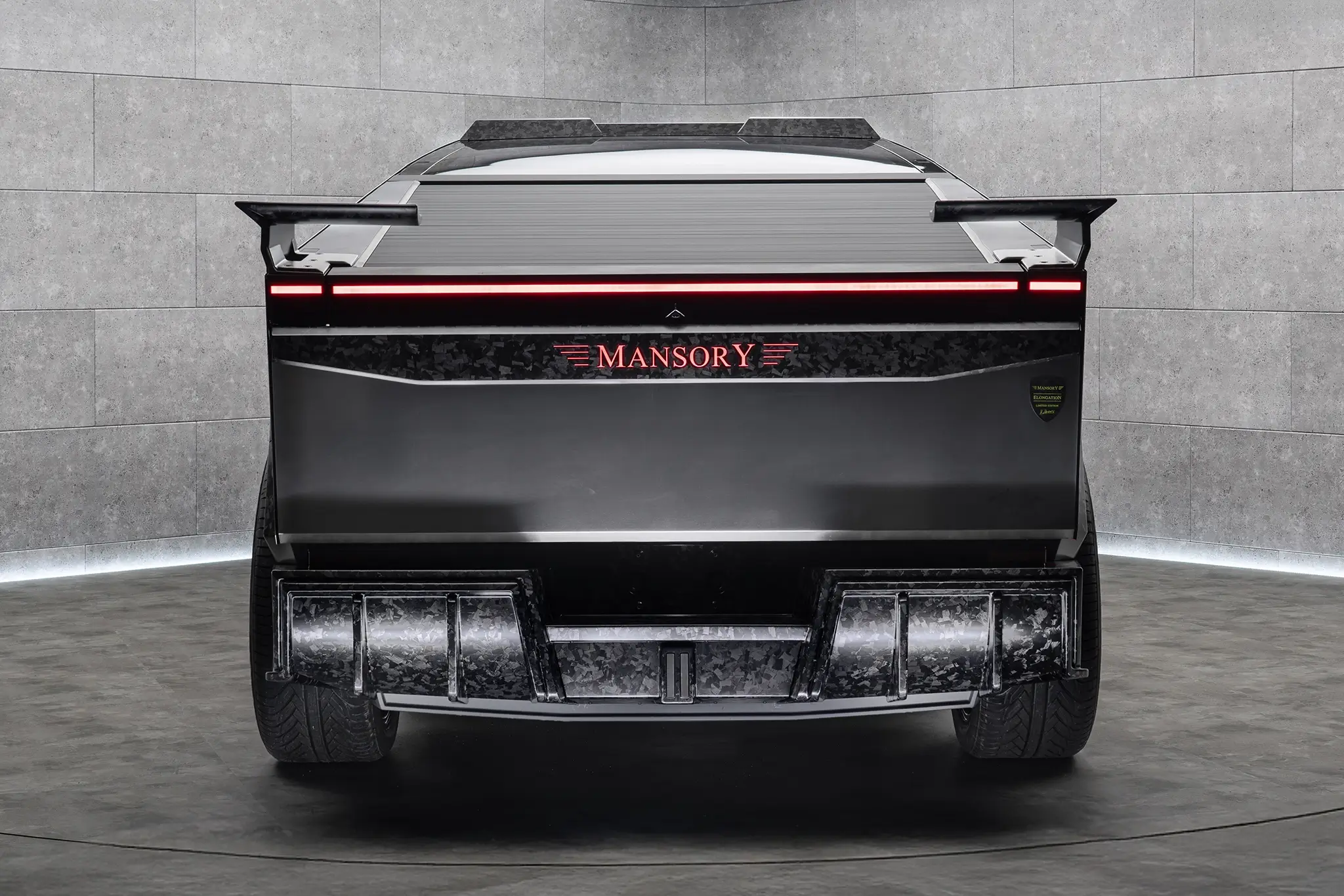 Mansory Elongation - Tesla Cybertruck - traseira