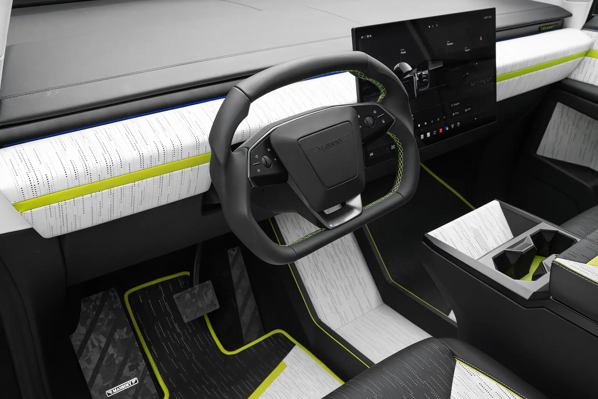 Mansory Elongation - Tesla Cybertruck - interior