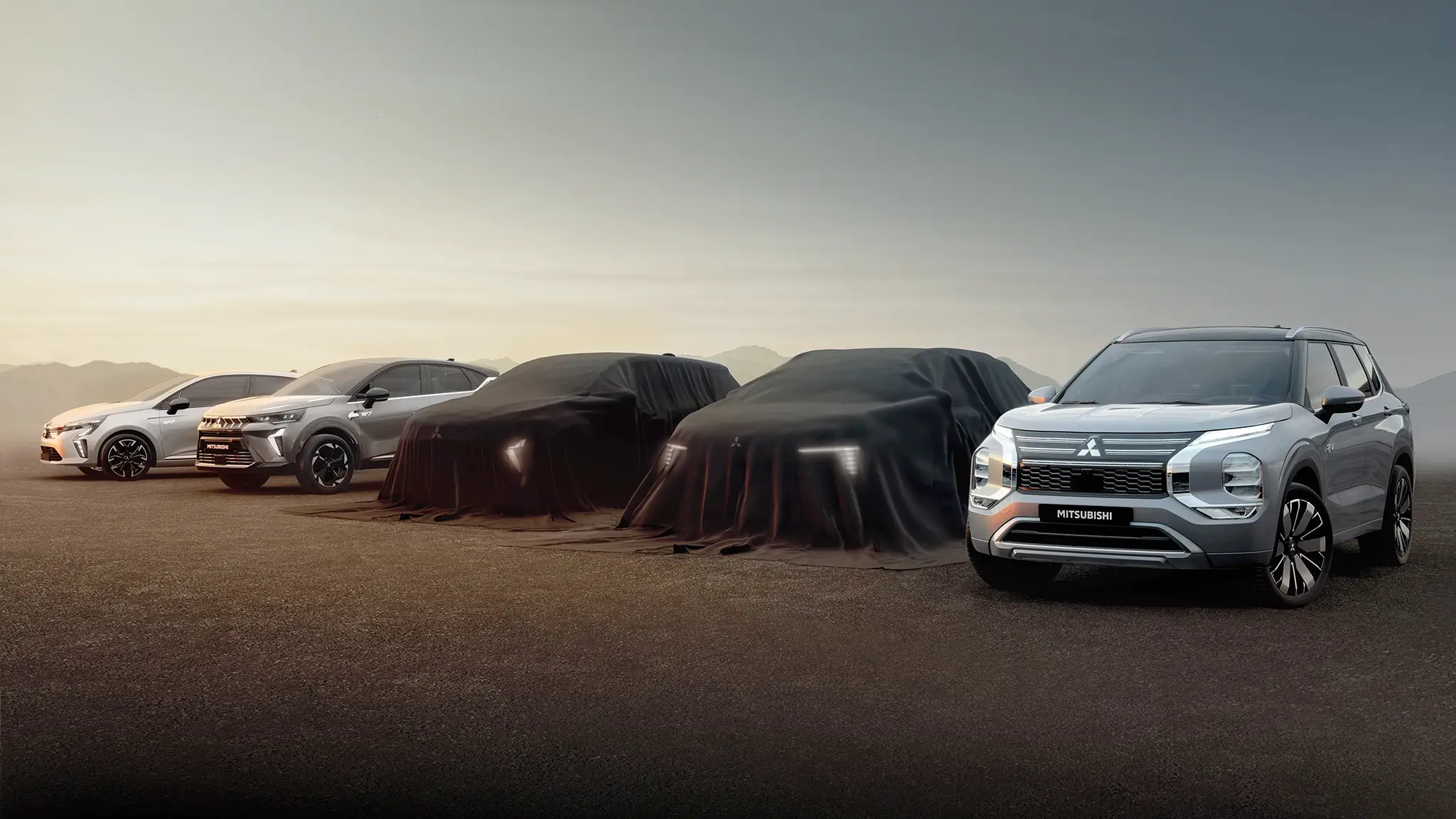 Gama de SUV da Mitsubishi em 2025