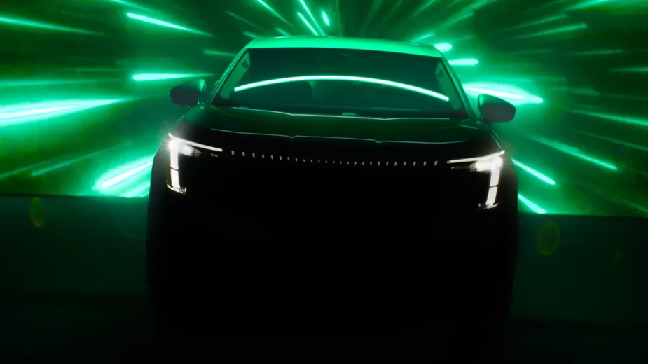 Skoda antevisão SUV elétrico sete lugares