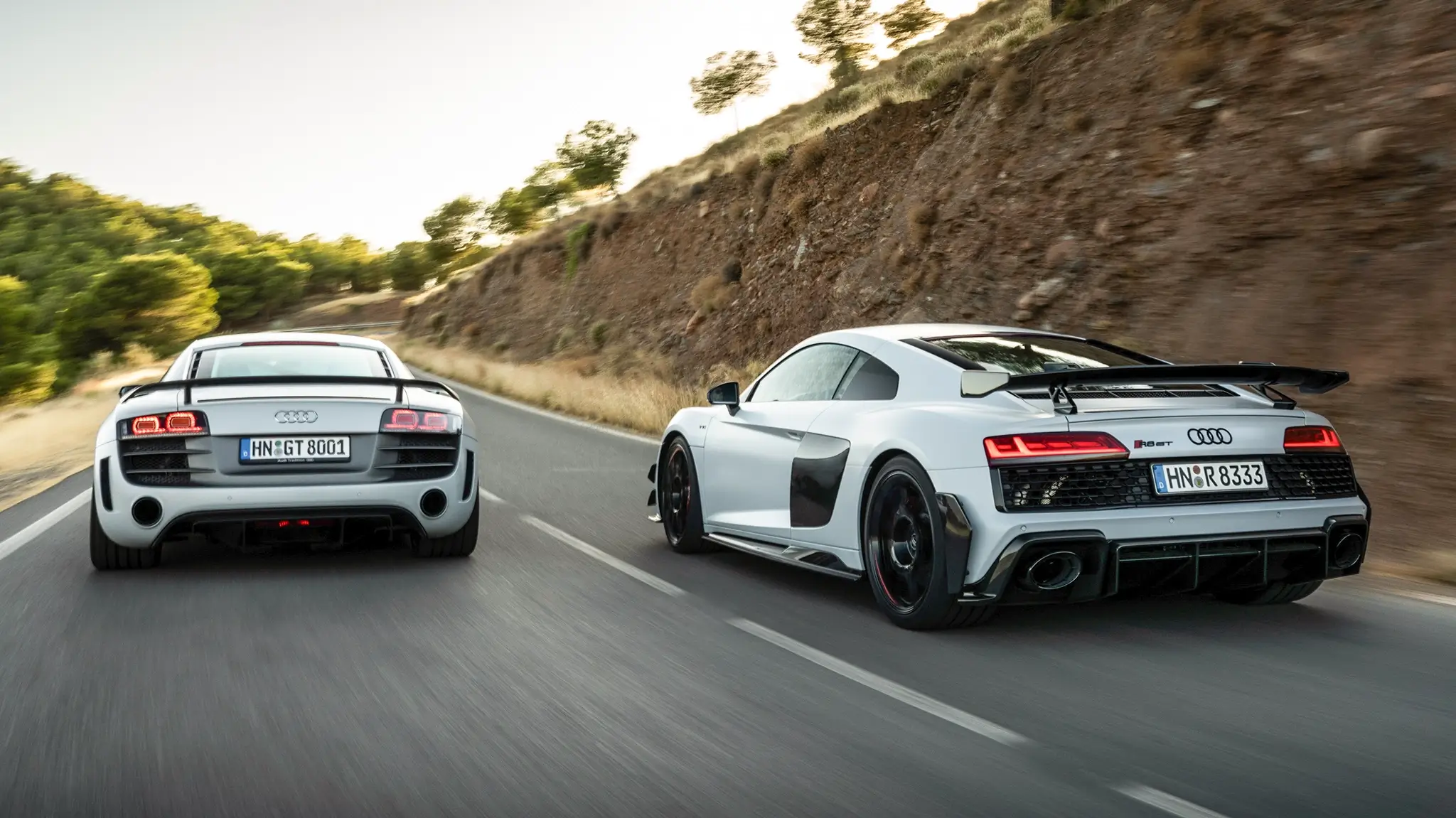 Audi R8 GT - duas gerações