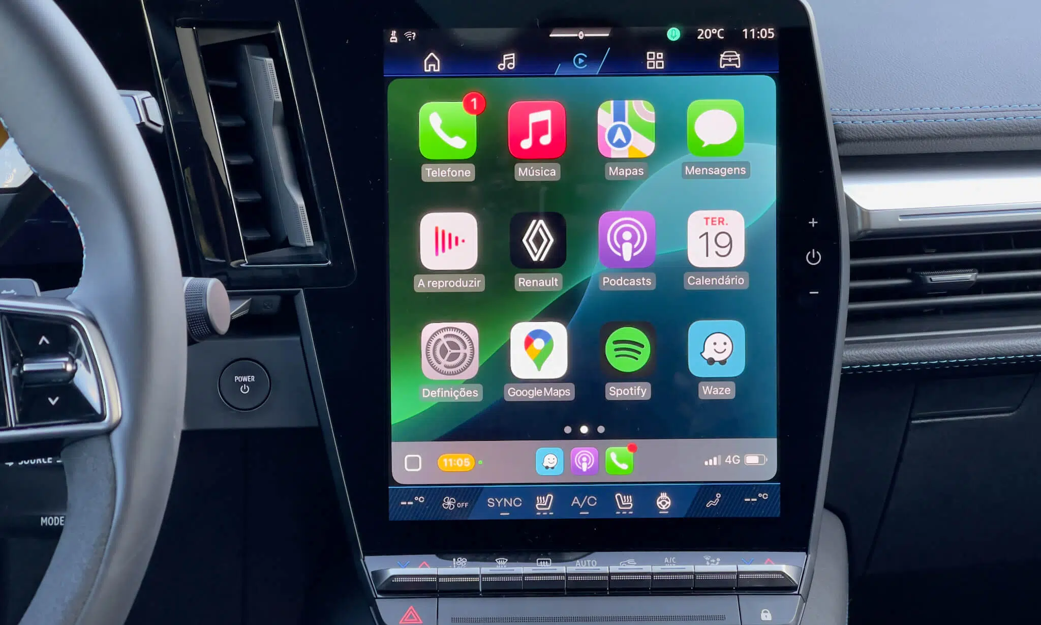 Renault Scenic Apple CarPlay