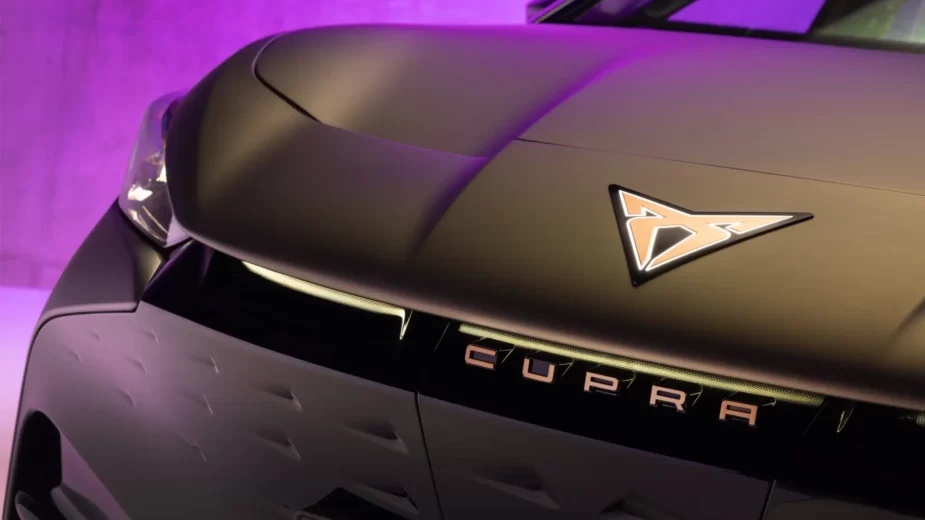 Cupra Tavascan, detalhe frente